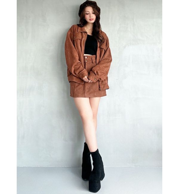 RESEXXY「ラウンドネスオーバーブルゾン【セットアップ着用可能】」|ブルゾン・スタジャン|