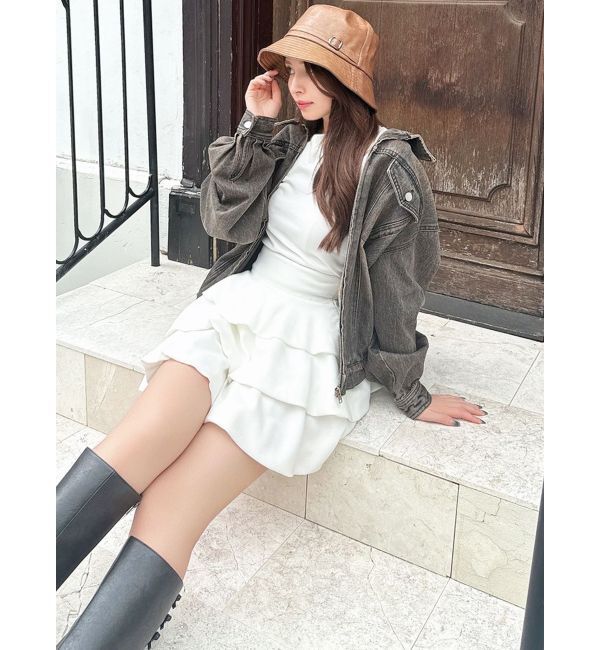 RESEXXY「ラウンドネスオーバーブルゾン【セットアップ着用可能】」|ブルゾン・スタジャン|