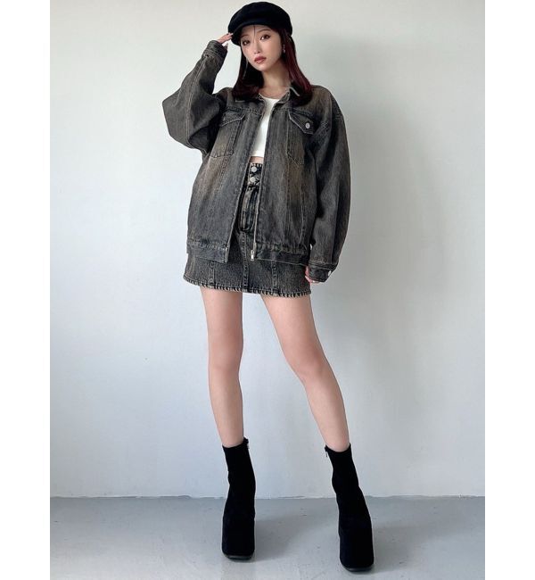 RESEXXY「ラウンドネスオーバーブルゾン【セットアップ着用可能】」|ブルゾン・スタジャン|