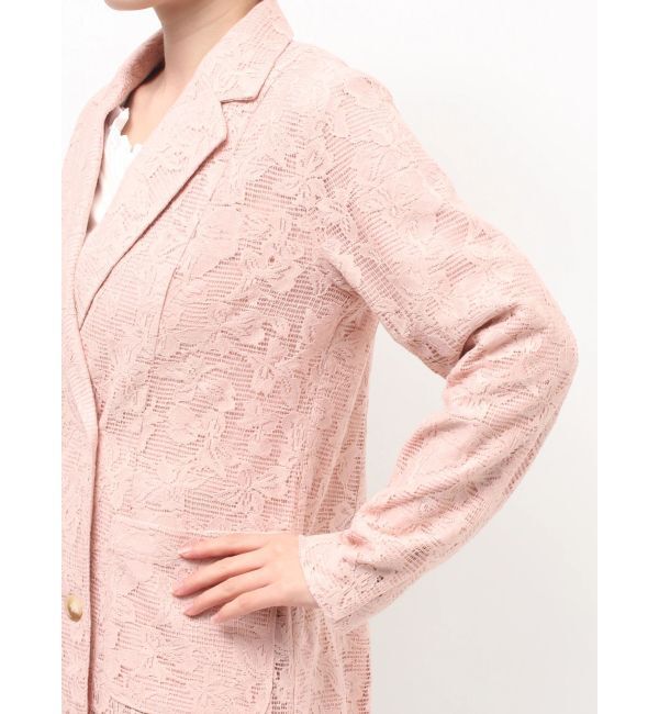 RESEXXY「レースミディジャケット」|テーラードジャケット|