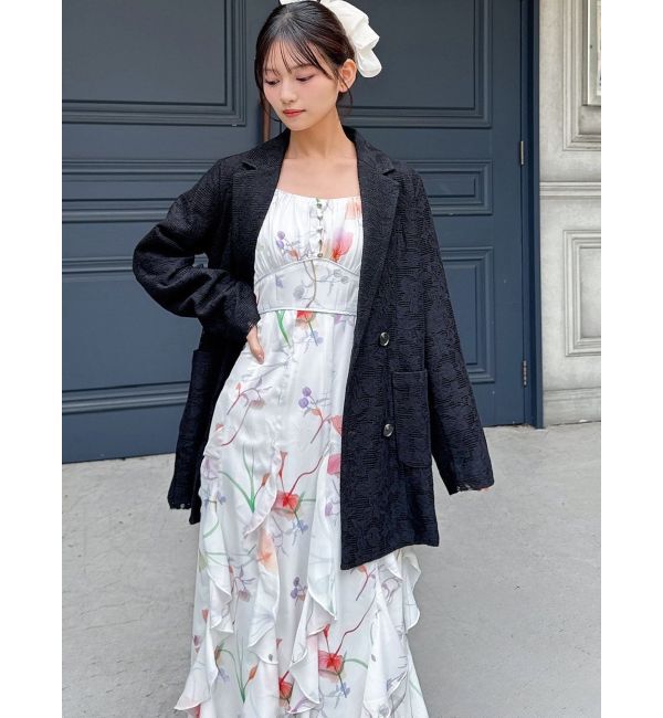 RESEXXY「レースミディジャケット」|テーラードジャケット|