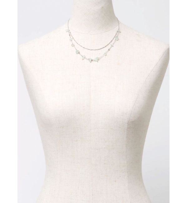 MERCURYDUO「天然石2連ネックレス」|ネックレス|