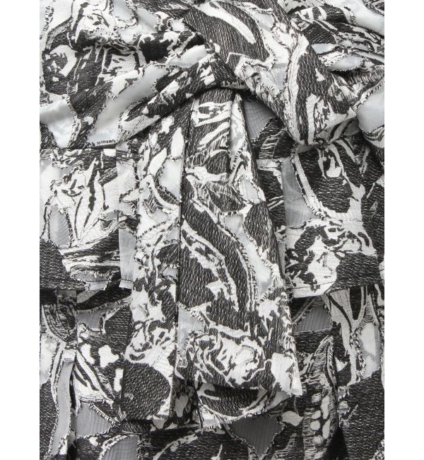 MERCURYDUO「ジャカードバックレースアップキャミワンピース」|ワンピース|