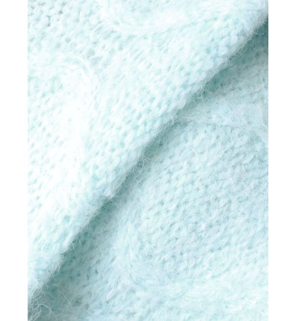 MERCURYDUO「ケーブルポロ衿ニット」|ニット・セーター|