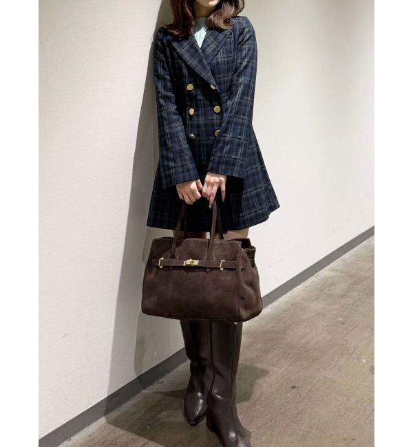 MERCURYDUO「【追加生産】2WAYフィット&フレアジャケットワンピース」|ワンピース|