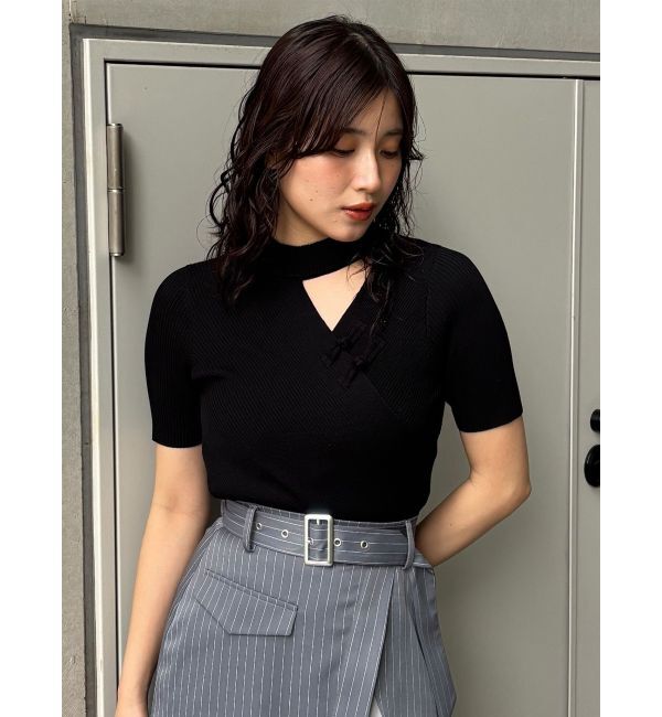 MURUA「カシュクールチャイナニット」|ニット・セーター|