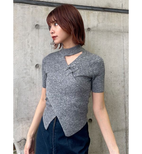 MURUA「カシュクールチャイナニット」|ニット・セーター|