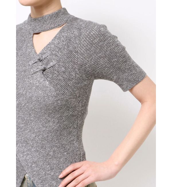 MURUA「カシュクールチャイナニット」|ニット・セーター|