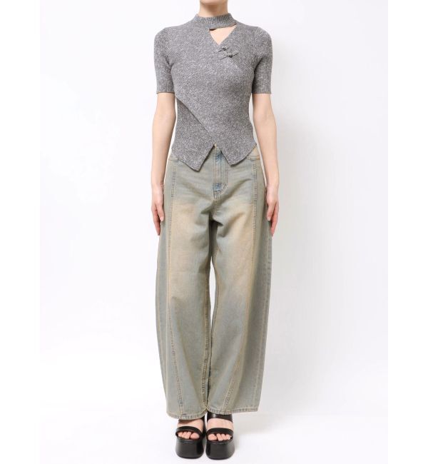 MURUA「カシュクールチャイナニット」|ニット・セーター|