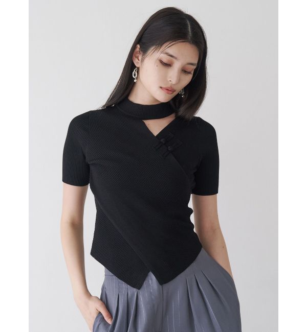 MURUA「カシュクールチャイナニット」|ニット・セーター|