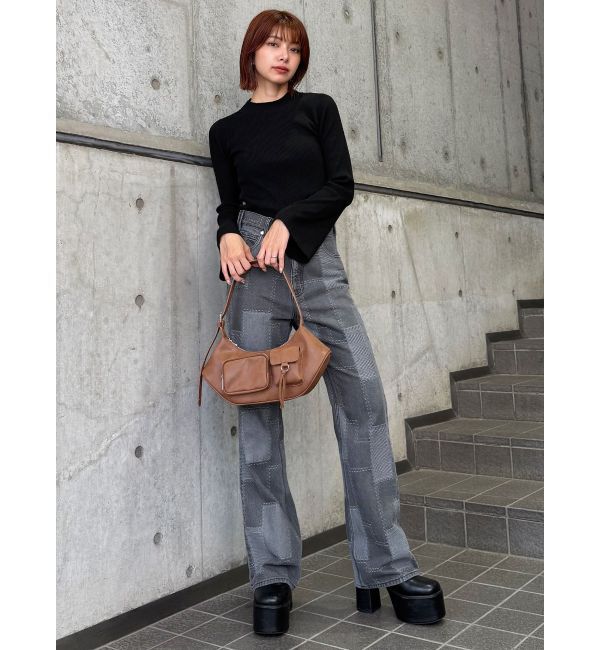 MURUA「ダブルポケットショルダーバッグ」|ショルダー・メッセンジャー|
