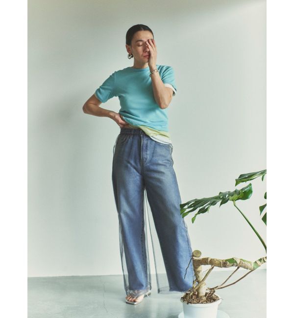 Ungrid「シアーチュールパンツ」|その他|