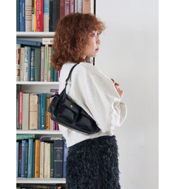 Ungrid「スリーブボリュームショートスウェット」|スウェット・ジャージ|