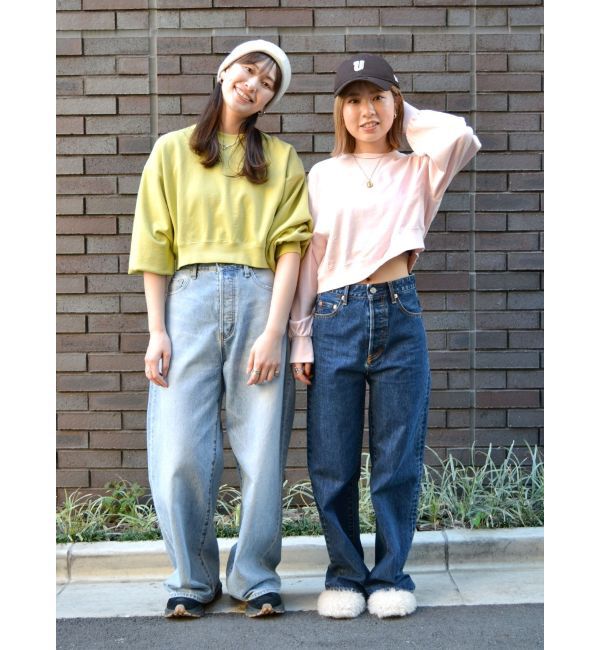 Ungrid「スリーブボリュームショートスウェット」|スウェット・ジャージ|