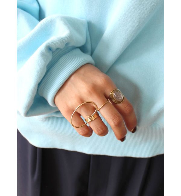 Ungrid「デザインモチーフリング」|リング|ゴールド