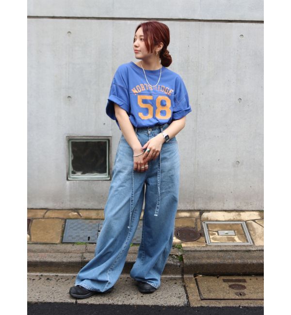 Ungrid「ナンバリングルーズTee」|Tシャツ・カットソー|