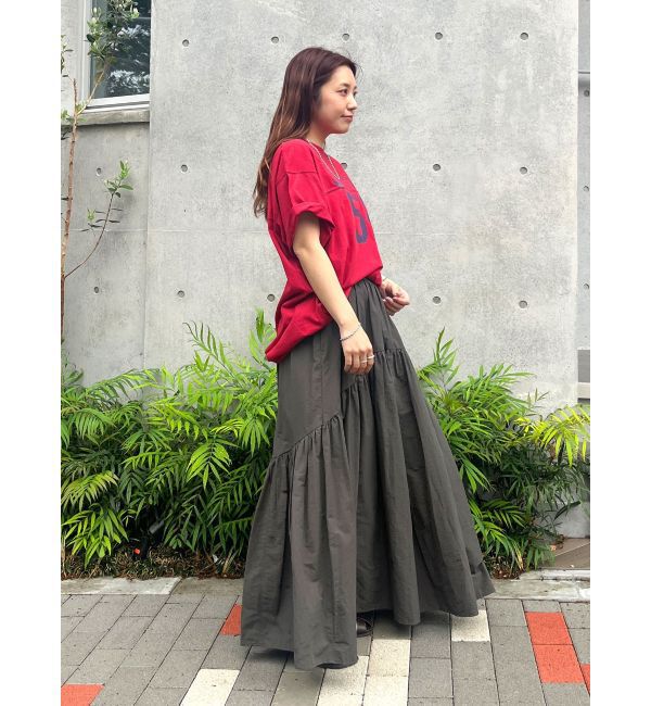 Ungrid「ナンバリングルーズTee」|Tシャツ・カットソー|