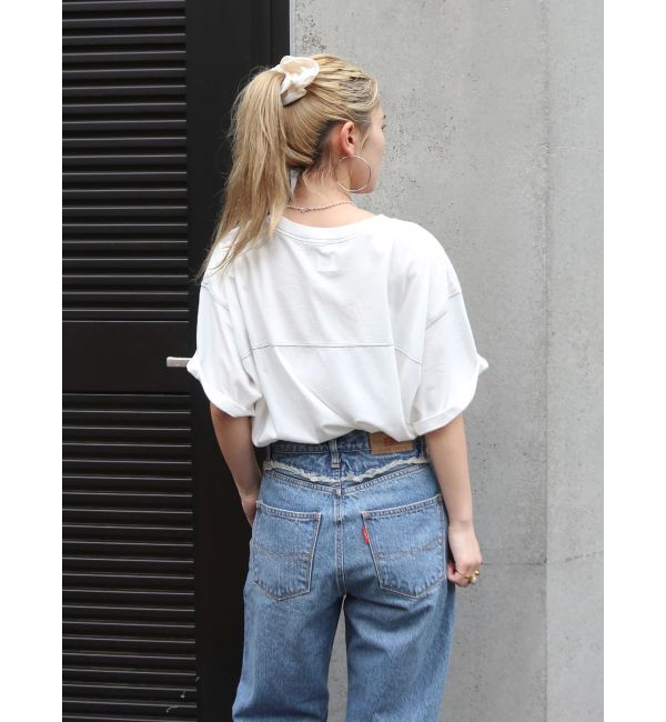 Ungrid「ナンバリングルーズTee」|Tシャツ・カットソー|