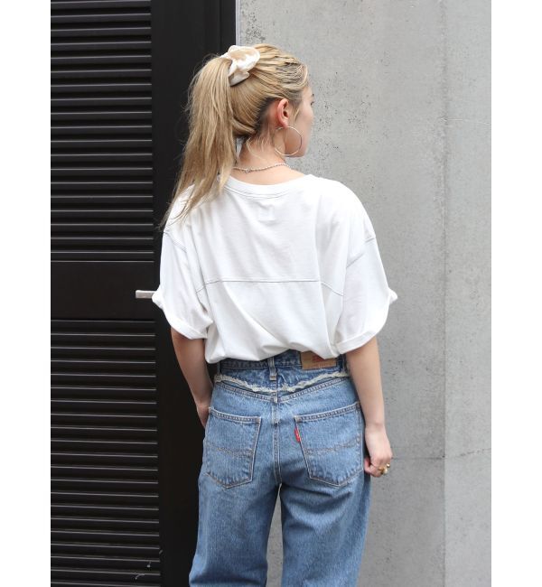 Ungrid「ナンバリングルーズTee」|Tシャツ・カットソー|