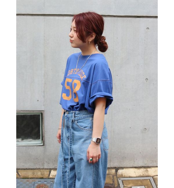 Ungrid「ナンバリングルーズTee」|Tシャツ・カットソー|