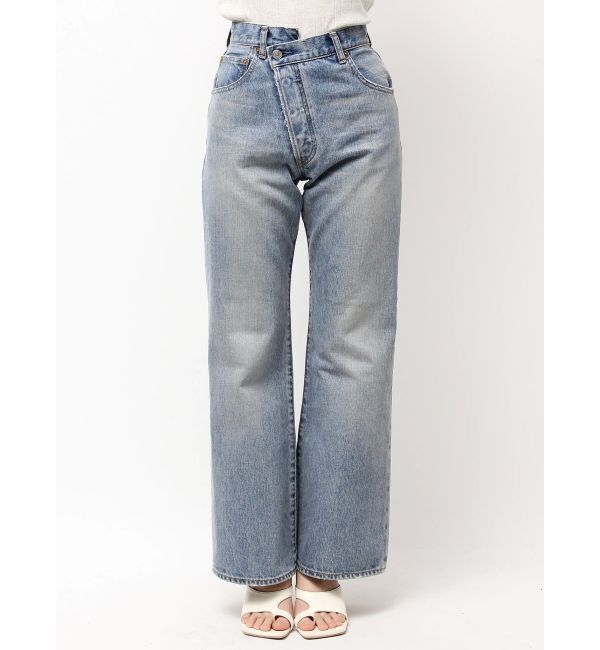Ungrid「ハイウエストストレッチフィットフレアデニム」|デニム|