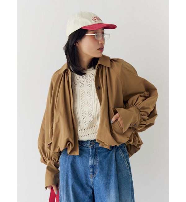 Ungrid「バルーンデザインブルゾン」|ブルゾン・スタジャン|