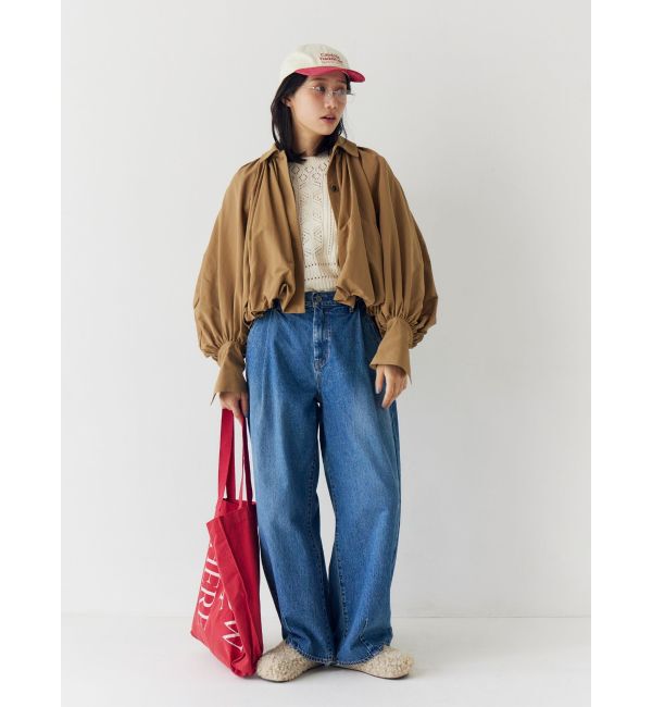 Ungrid「バルーンデザインブルゾン」|ブルゾン・スタジャン|