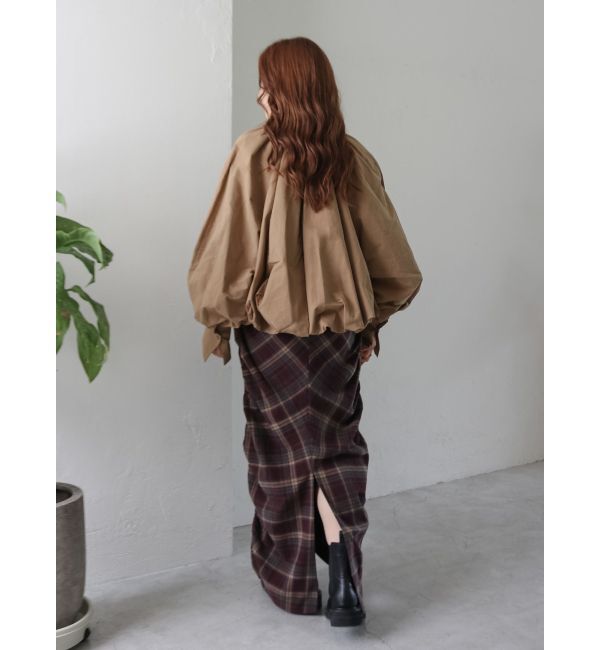 Ungrid「バルーンデザインブルゾン」|ブルゾン・スタジャン|