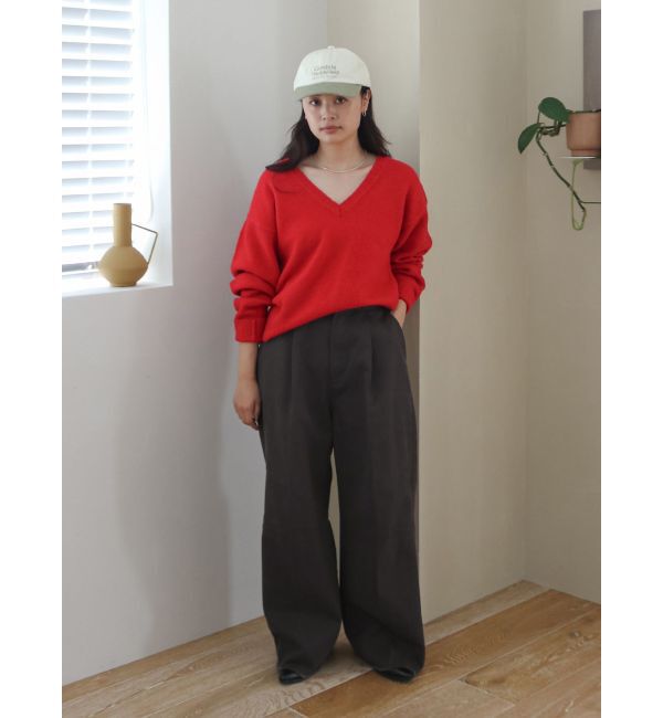 Ungrid「Dickies別注 タックカーブパンツ」|その他|