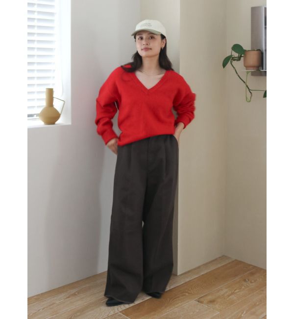 Ungrid「Dickies別注 タックカーブパンツ」|その他|