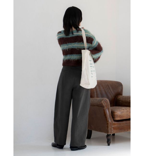 Ungrid「起毛コクーンチノパンツ」|チノ|