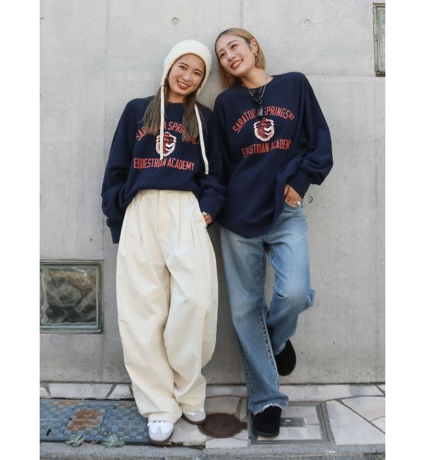 Ungrid「起毛コクーンチノパンツ」|チノ|