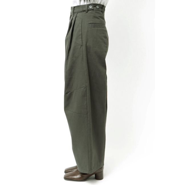 Ungrid「起毛コクーンチノパンツ」|チノ|