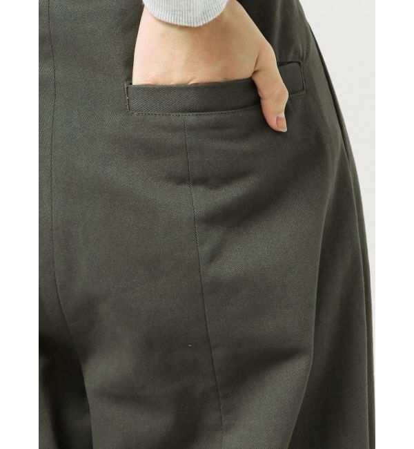 Ungrid「起毛コクーンチノパンツ」|チノ|