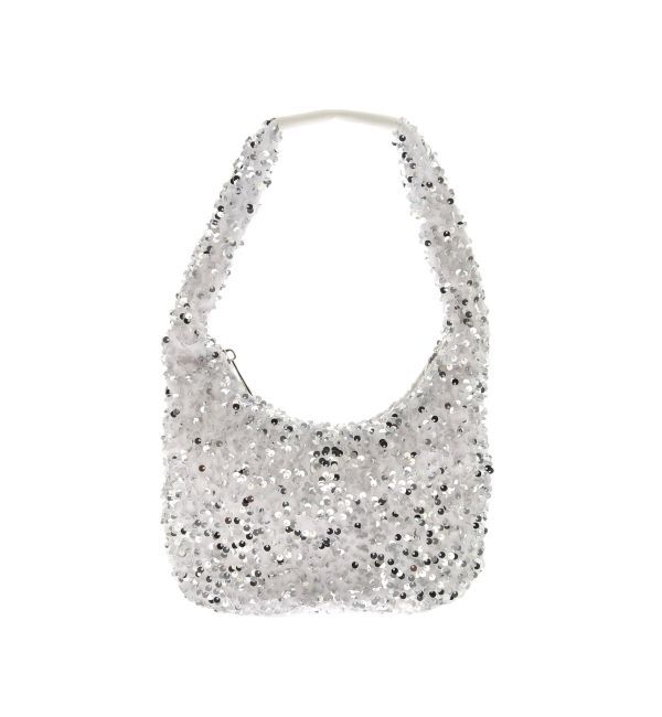 Ungrid「スパンコールハンドルバッグ」|ハンドバッグ|