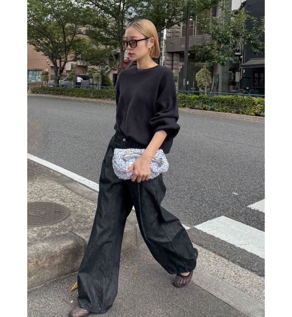 Ungrid「スパンコールハンドルバッグ」|ハンドバッグ|