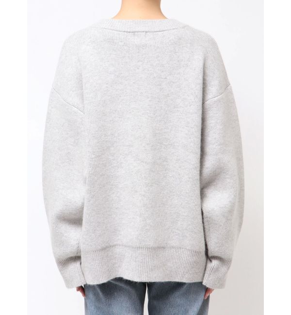 Ungrid「アンゴラ混ジップニットカーデ」|カーディガン|