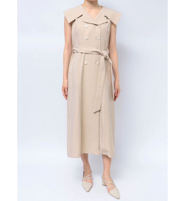 LAGUNAMOON「ビッグカラートレンチワンピース」|ワンピース|