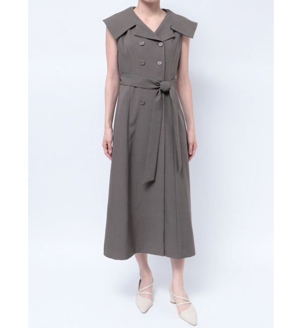 LAGUNAMOON「ビッグカラートレンチワンピース」|ワンピース|