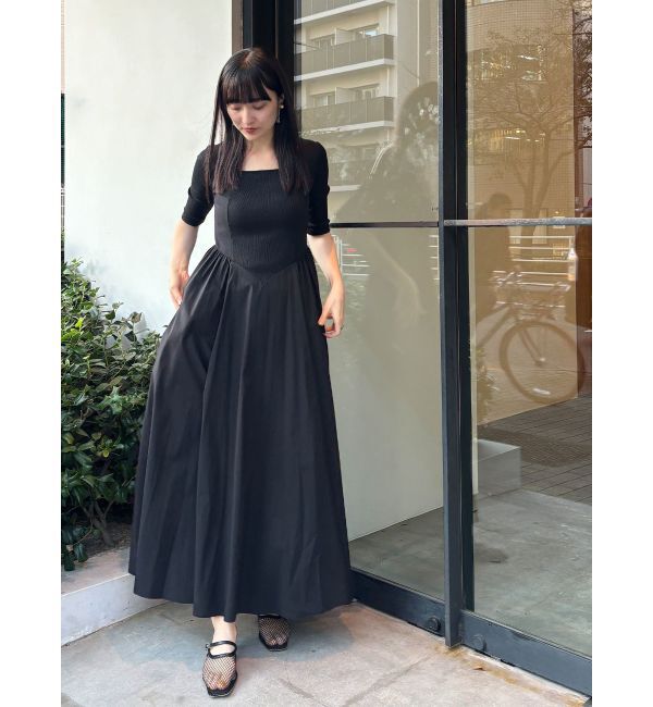 LAGUNAMOON「【柳橋唯コラボ】2WAYドッキングワンピース」|ワンピース|