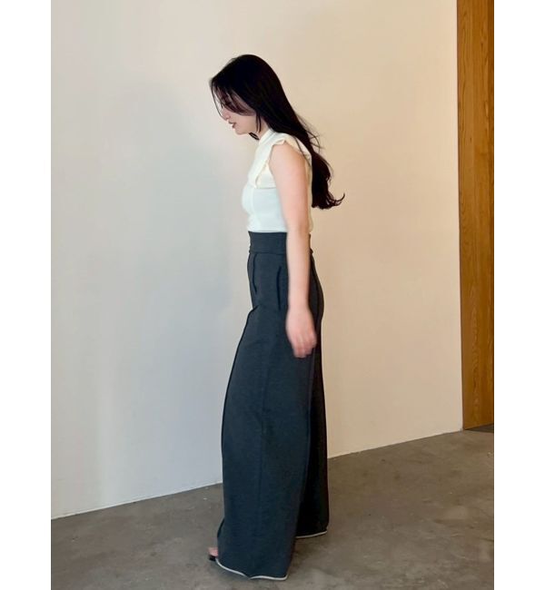 LAGUNAMOON「カバースリーブシアーニットプルオーバー」|ニット・セーター|