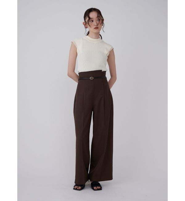 LAGUNAMOON「カバースリーブシアーニットプルオーバー」|ニット・セーター|