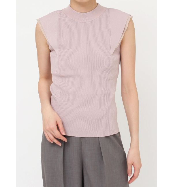 LAGUNAMOON「カバースリーブシアーニットプルオーバー」|ニット・セーター|