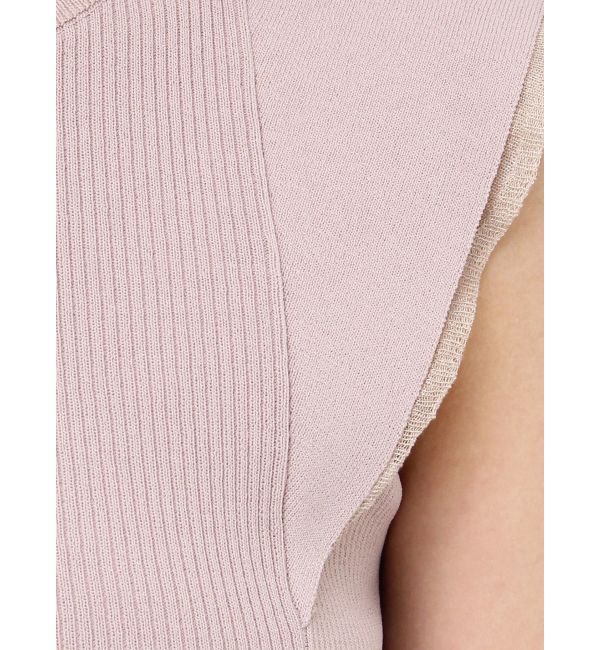 LAGUNAMOON「カバースリーブシアーニットプルオーバー」|ニット・セーター|