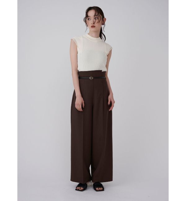 LAGUNAMOON「カバースリーブシアーニットプルオーバー」|ニット・セーター|