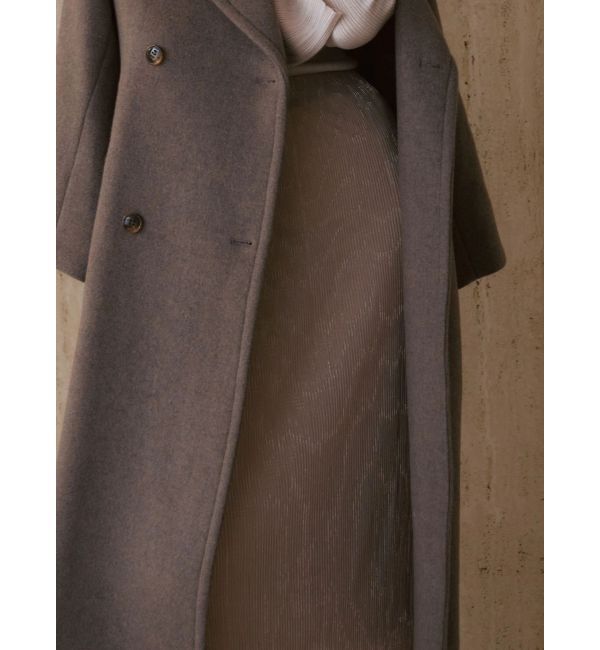 LAGUNAMOON「シアーラメプリーツIラインスカート」|スカート|