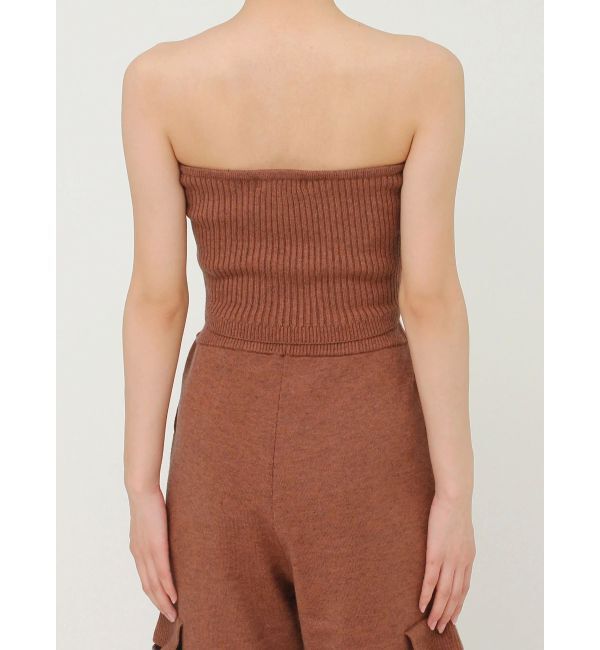 EVRIS「ニットベアトップ【セットアップ着用可能】」|チューブトップ|