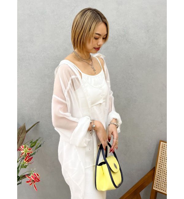 EVRIS「シアーオーバーサイズシャツ」|シャツ・ブラウス|