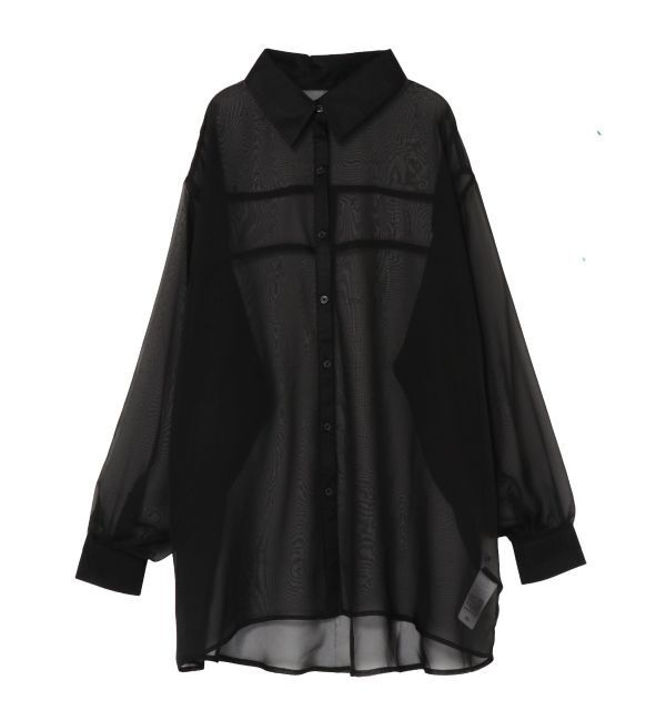 EVRIS「シアーオーバーサイズシャツ」|シャツ・ブラウス|