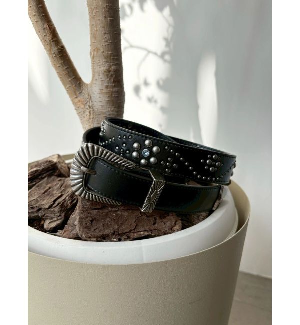 EVRIS「オリジナルスタッズバックルベルト」|ベルト|